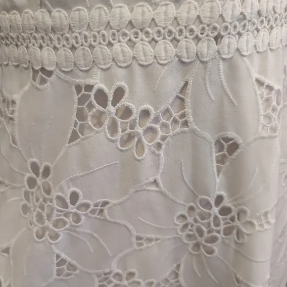 Lilly Pulitzer White Eyelet Sundress Graduation, Party, Bust 37"-38" Size 10? - Picture 7 of 10